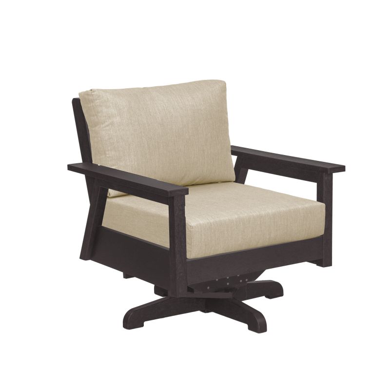 DSF284 * Swivel Chair w/Cushions, Tofino Collection | Woodmill of